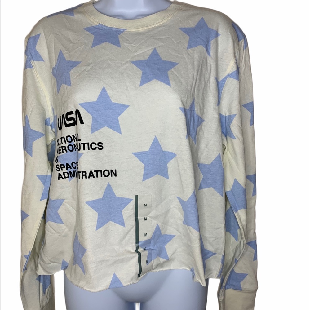 NASA theme long sleeve shirt